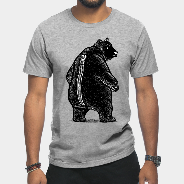 Discover Zipper Bear Disguise - Bears - T-Shirt