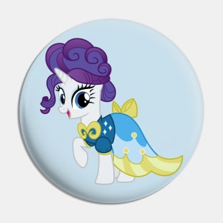 Fancy Rarity in blue dress Pin