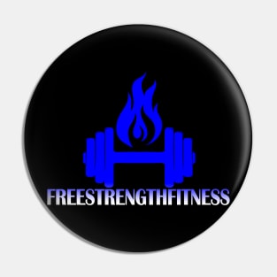 Free Strength Fitness Pin