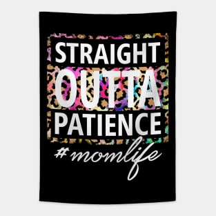 Straight OUTTA Patience #momlife Tapestry