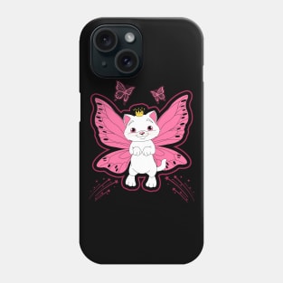 Butterfly Kitten Fairy Phone Case