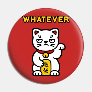 Whatever Kitty Pin