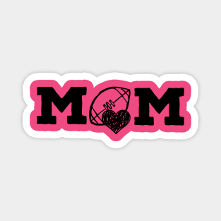 Mom loves football Magnet