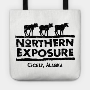 Northern Exposure Logo Worn Tote
