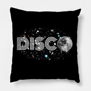 Black And White Disco Pillow