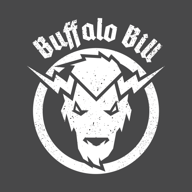 Buffalo Bill Primary Design (White) by BuffaloBillBand