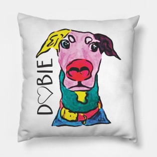 Funny Doberman - Dobie Pillow