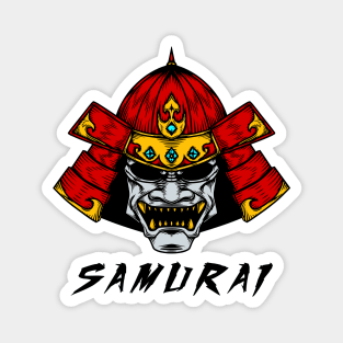 Samurai helmet Magnet