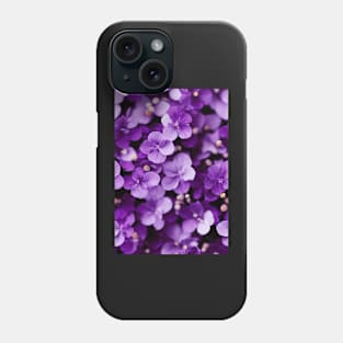 Beautiful Violet Flowers, for all those who love nature #127 Phone Case