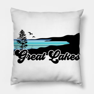 Great Lakes Coast Pillow