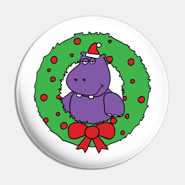 I Want a Hippopotamus for Christmas Pin by monkeysmash