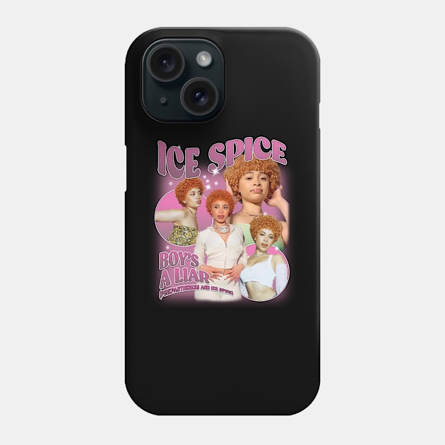 HipHop Fanart Ice Spice Phone Case by Planet of Tees