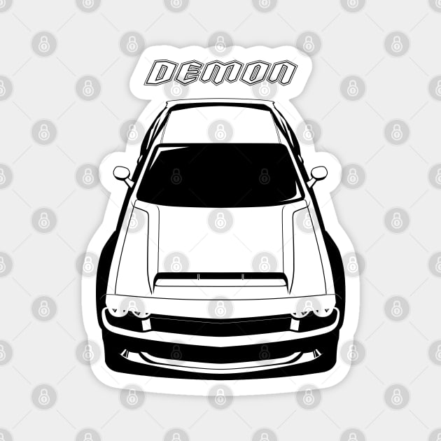 Dodge Challenger SRT Demon Magnet by V8social