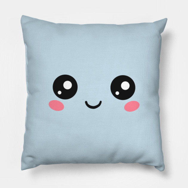 CUTE KAWAII FACE Eyes Funny Emoticon Emoji Anime - Kawaii - Pillow | TeePublic CUTE KAWAII FACE Eyes Funny Emoticon Emoji Anime - Kawaii - Pillow | TeePublic