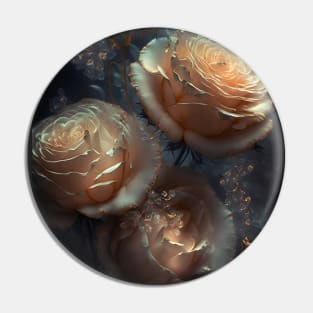 Iridescent pastel roses 12 Pin