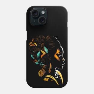 African American Woman Phone Case