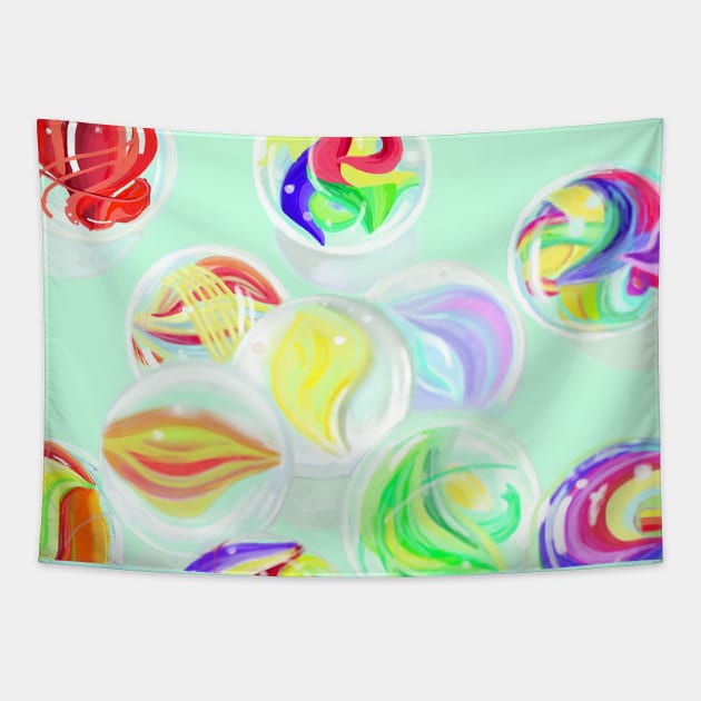 Marbles Tapestry by johanne6