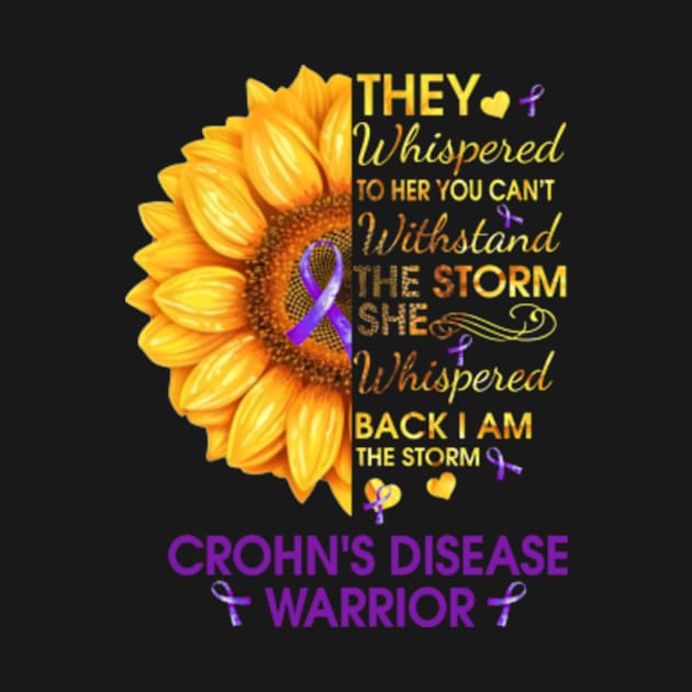 Crohn's Disease Awareness, Crohn's Disease Warrior, Crohn's Disease Support by artbyGreen