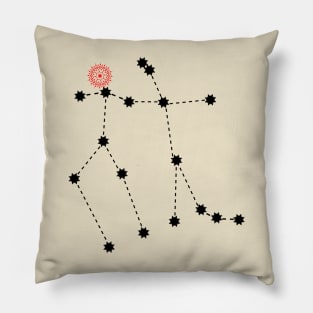 Punarvasu Nakshatra Hindu Vedic Sidereal Astrology Constellation Pillow