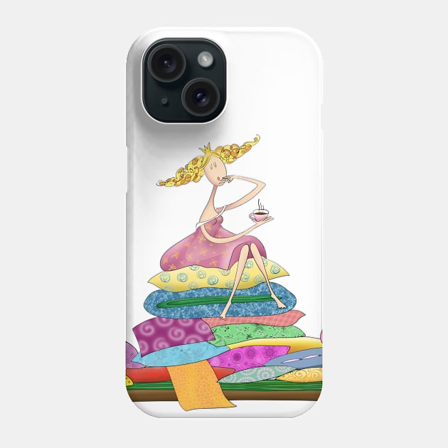 Good morning princess Phone Case by Smoky Lemon