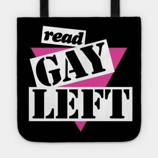 Gay Left Vintage UK Leftist LGBT Retro Tote