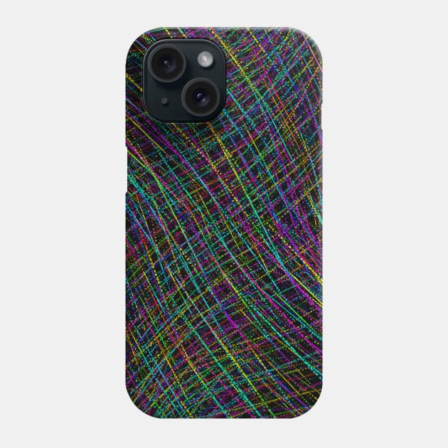 Geometric Futures #8 - Pattern Modular Synth Glitch Art Phone Case by DankFutura