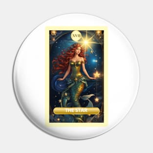 The Star Card From the Light Mermaid Tarot Deck. Pin