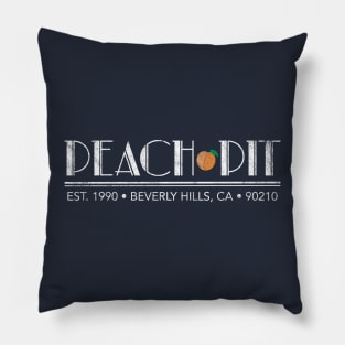 Peach Pit Pillow