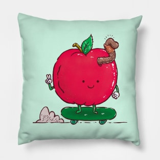 Apple Skater Pillow