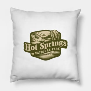 Arkansas's National Park Hot Springs Pillow