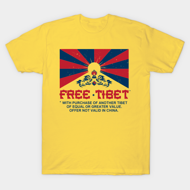 free tibet t shirt india