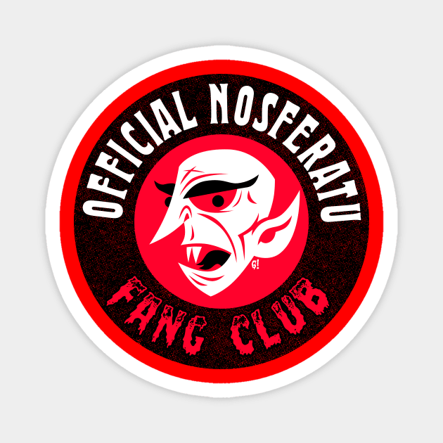 Nosferatu Fang Club Magnet by GiMETZCO!