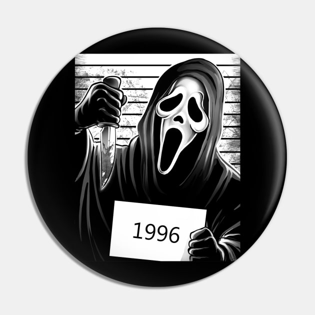 Horror Prison - Ghost Killer Pin by alemaglia