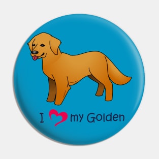 I <3 my Golden Pin