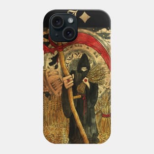 Grim Reaper. Gothic Mysteries Design. Phone Case