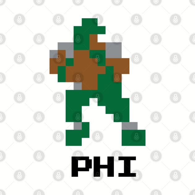 8-Bit Quarterback - Philadelphia (Throwbacks) by The Pixel League