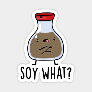 Soy What Funny Soy Sauce Pun Magnet