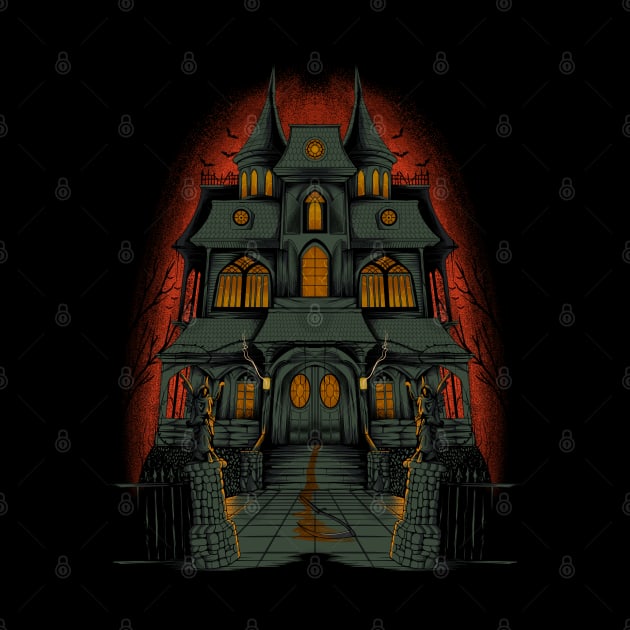 HAUNTED HOUSE by AWANG ART STUDIO