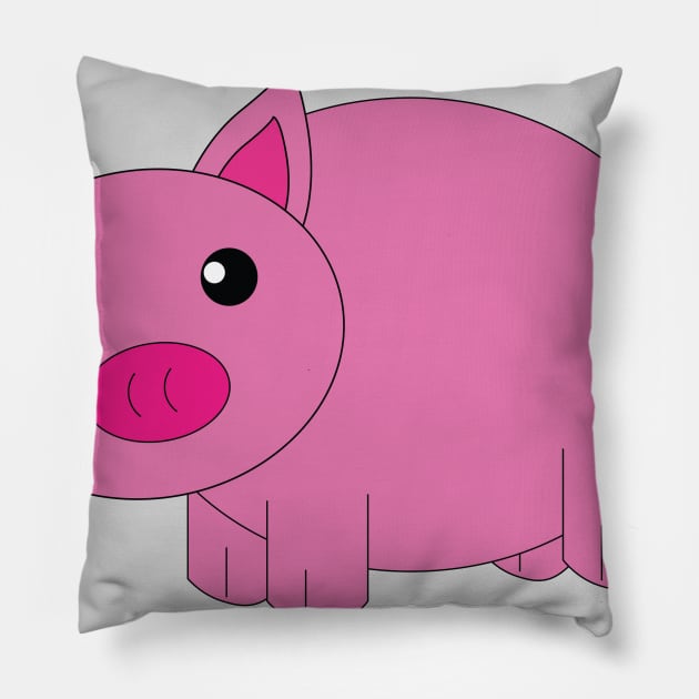 Pig : I can't move my neck Pillow by FamiLane