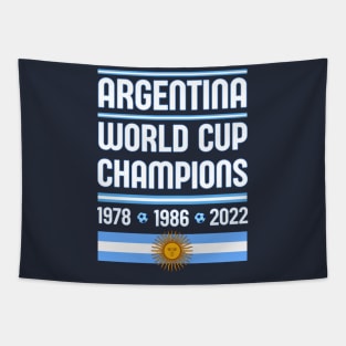 Argentina world cup Winners 2022 Tapestry