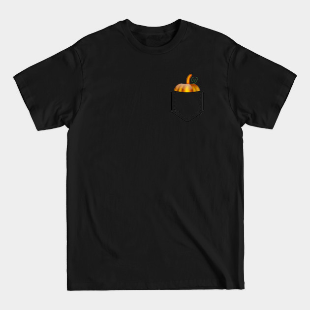 Disover Pumpkin Pocket - Pumpkin Design - T-Shirt