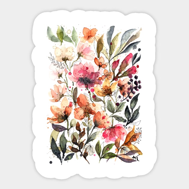 Loose flowers - Flower - Sticker