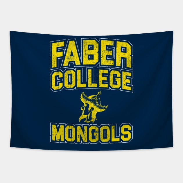 Faber College Mongols Tapestry by huckblade