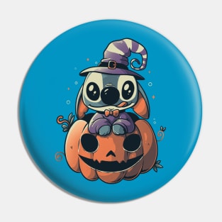 Ohana Pumpkin Funny Spooky Halloween Experiment - Light Pin