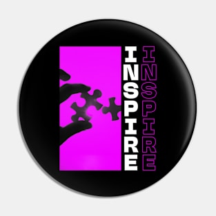 PURPLE INSPIRE Pin