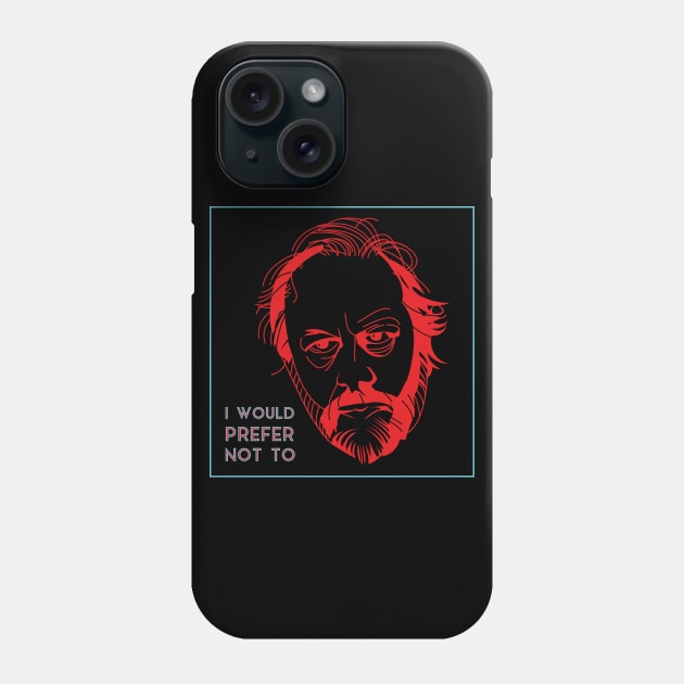 Žižek - I would prefer not to Phone Case by RAdesigns