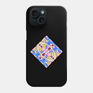 Pattern 01D02, transparent background Phone Case