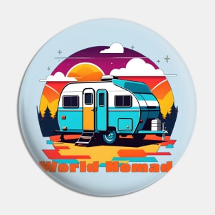 World Nomad Pin