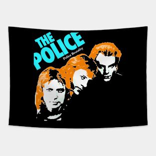 Wrapped Around Your Style Embrace Polices Band's Signature Rock Aesthetic Tapestry