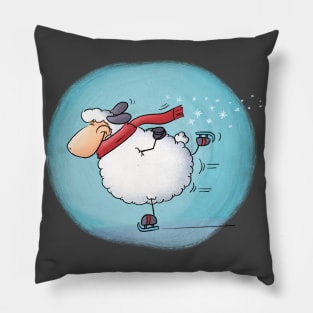 Adorable Sheepzie Skating Pillow